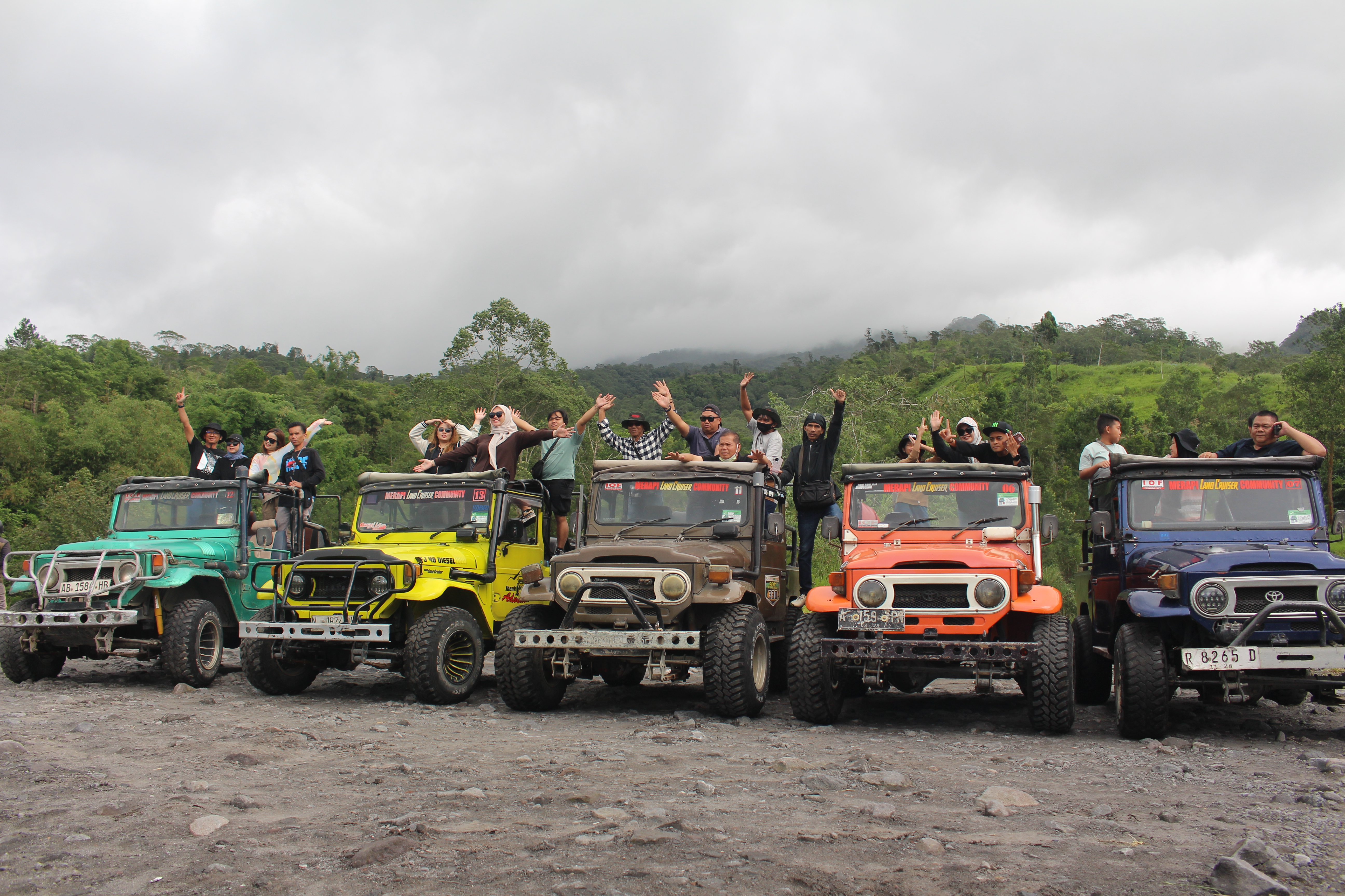 KUNJUNGAN WISATA MERAPI